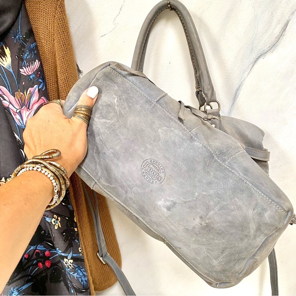 Roots Gray Tote Bag - Picture 13 of 16